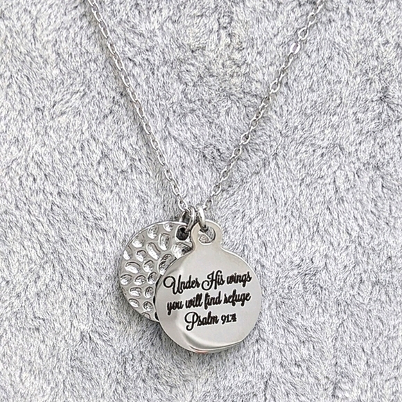 Christian Bible Verse Scripture Necklace - Picture 6 of 11